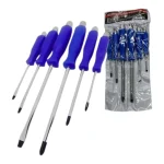 SET DESTORNILLADOR 6pcs ORYX SAA253 AZUL