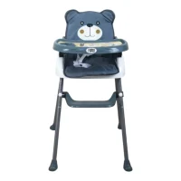 SILLA DE COMER 3 EN 1 SOFIA GRIS OSCURO