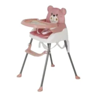 SILLA DE COMER 3 EN 1 SOFIA ROSA GOLD