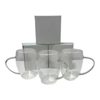 TAZA DOBLE VIDRIO x2uni. 350ml