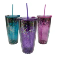 VASO DOBLE PARED C/TAPA HS-3001G